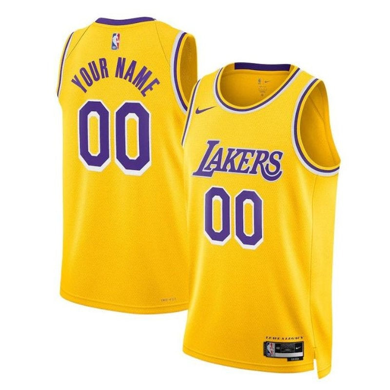 Camiseta NBA - Los Angeles Lakers - 2023 Oro - Edición Ícono