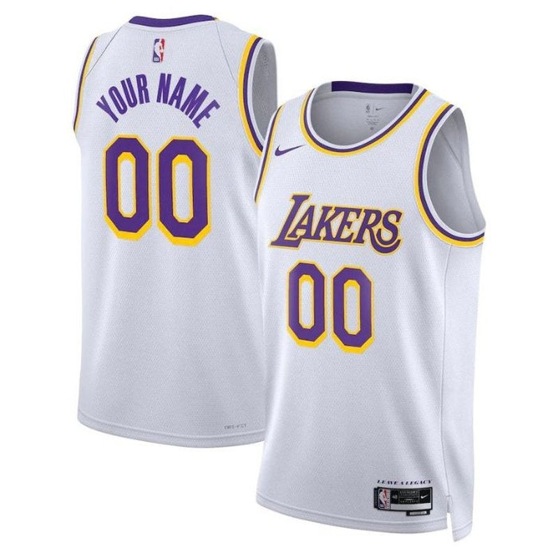 Camiseta NBA - Los Angeles Lakers - 2023 Blanco - Edición Asociación