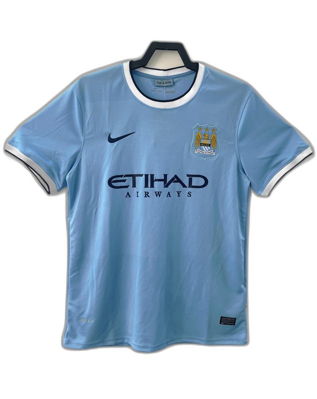 Camiseta Manchester City 13/14 I Casa - Versión Retro
