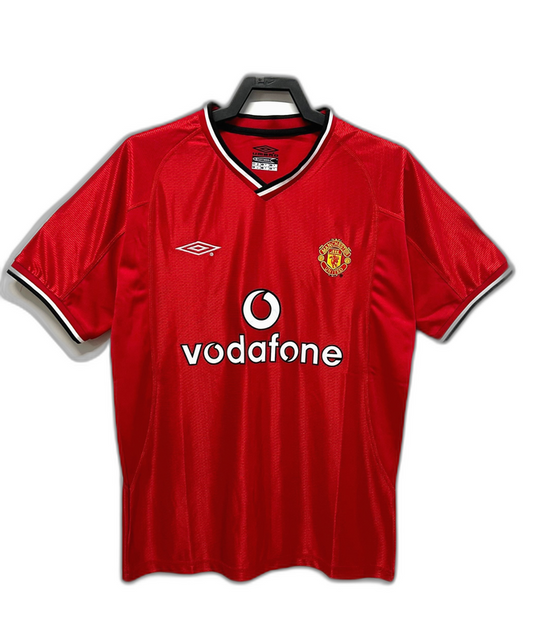 Camiseta Manchester United 00/02 I Casa - Versión Retro