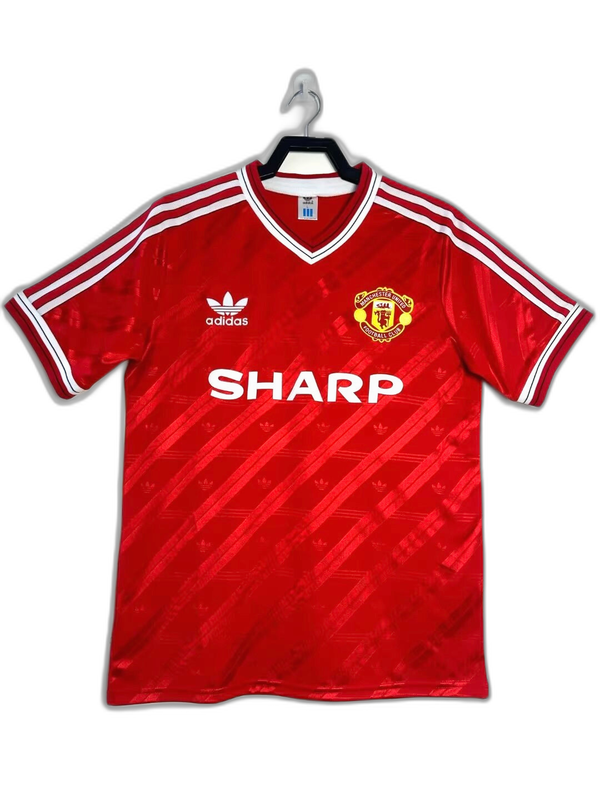 Camiseta Manchester United 86/88 I Casa - Versión Retro