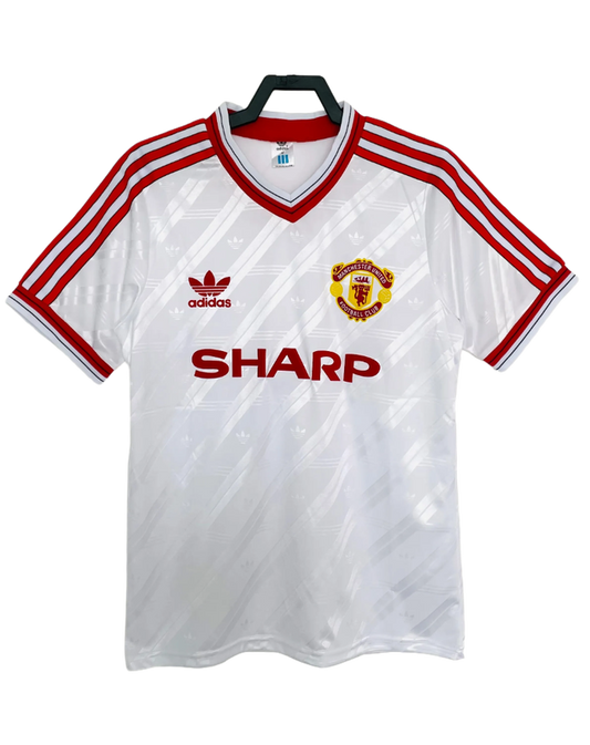 Camiseta Manchester United 86/88 II Visitante - Versión Retro
