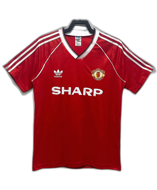 Camiseta Manchester United 88/90 I Casa - Versión Retro