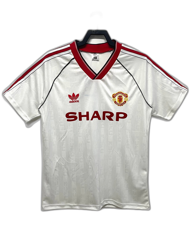 Camiseta Manchester United 88/90 II Visitante - Versión Retro
