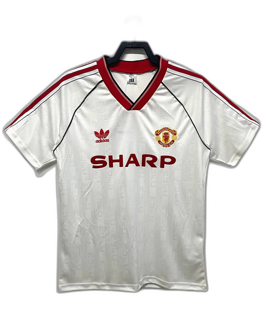 Camiseta Manchester United 88/90 II Visitante - Versión Retro