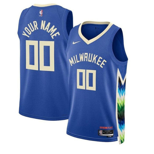 Camiseta NBA - Milwaukee Bucks - 2023 - Edición Ciudad - Retro