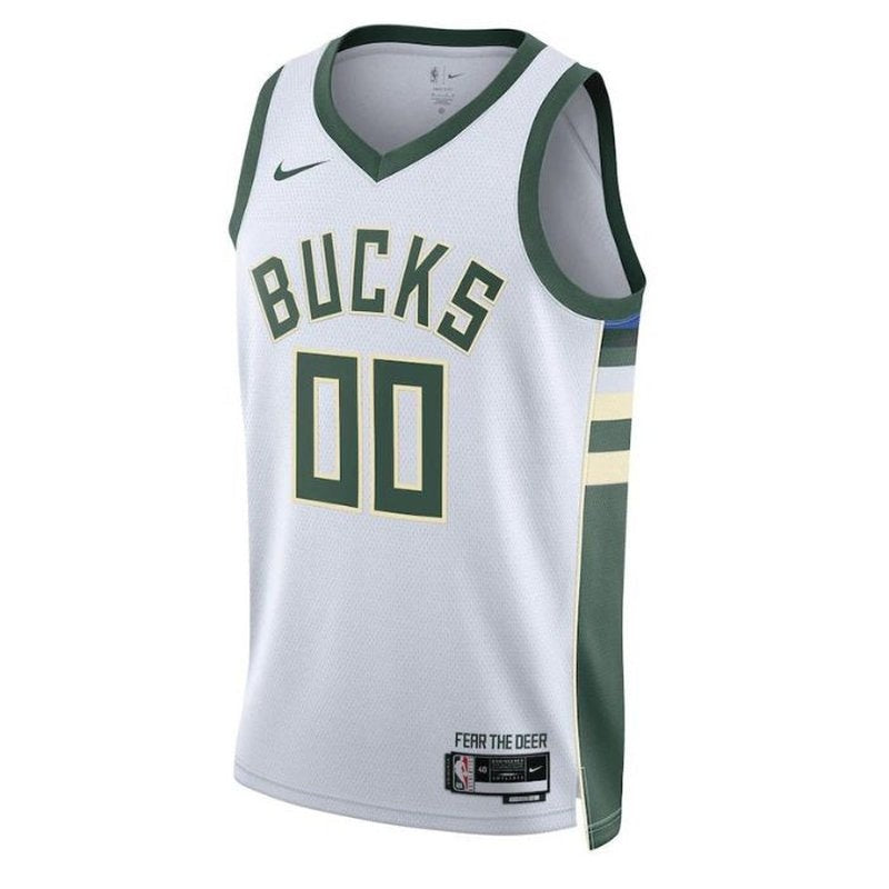 Camiseta NBA - Milwaukee Bucks - 2023 Blanco - Edición Asociación