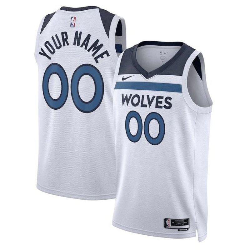 Camiseta NBA - Minnesota Timberwolves - 2023 Blanco - Edición Asociación