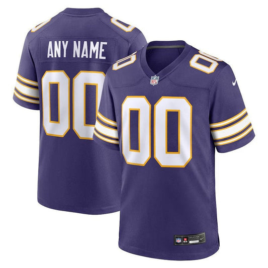 Camiseta NFL Minnesota Vikings - Clásica - Versión de Juego - Morado