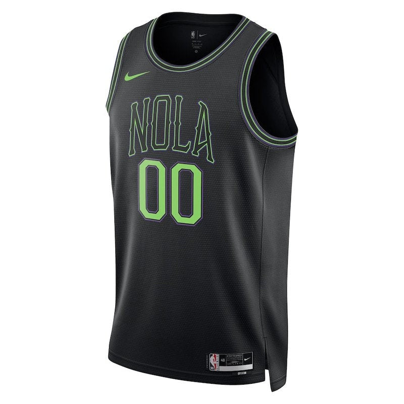 Camiseta NBA - New Orleans Pelicans - 23/24 - Negro - Edición Ciudad