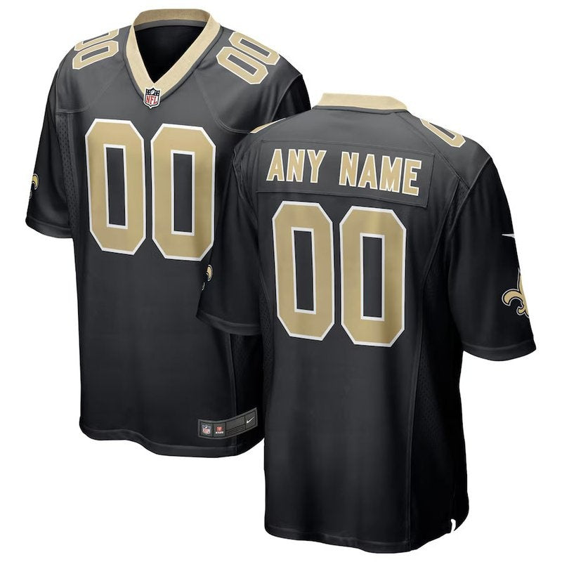 Camiseta NFL New Orleans Saints - Versión de Juego - Negro