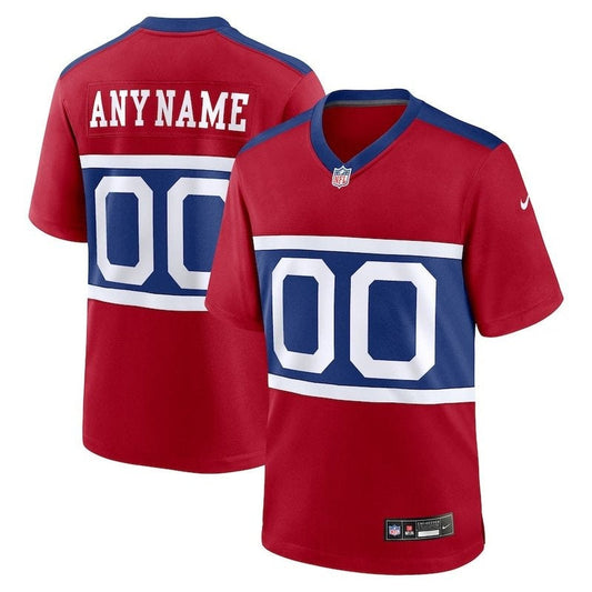 Camiseta NFL New York Giants - Versión Alternativa de Juego - Rojo