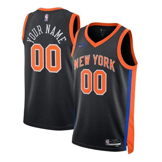 Camiseta NBA - New York Knicks - 2023 - Edición Ciudad - Negro