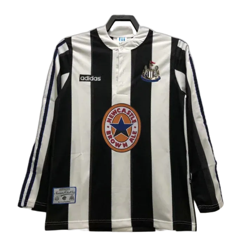Camiseta Newcastle United 95/97 I Casa - Manga Larga Versión Retro