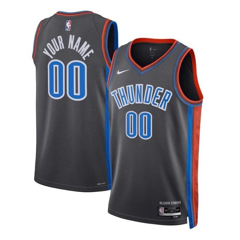 Camiseta NBA - Oklahoma City Thunder - 2023 - Edición Ciudad - Negro