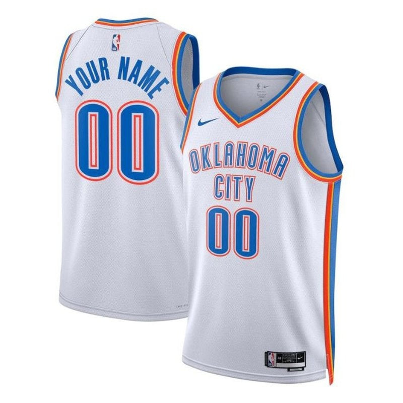 Camiseta NBA - Oklahoma City Thunder - 2023 Blanco - Edición Asociación