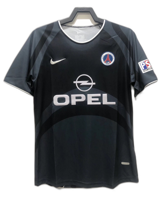 Camiseta Paris Saint-Germain (PSG) 2001 Negro - Versión Retro