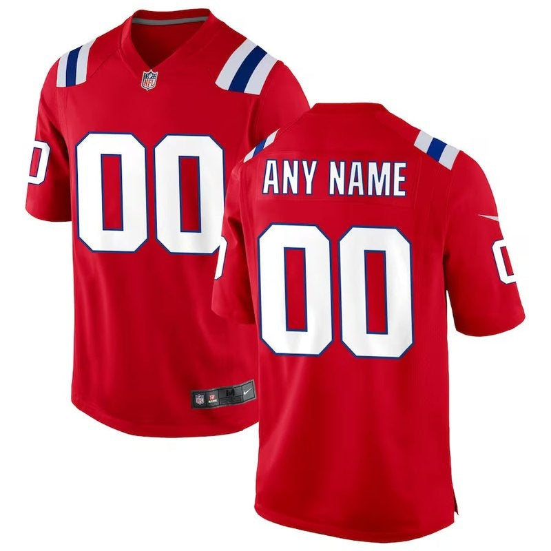 Camiseta NFL Patriots - Edición Personalizada Alternativa - Rojo