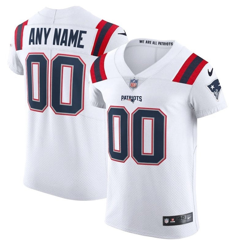 Camiseta NFL Patriots - Edición Personalizada - Blanco