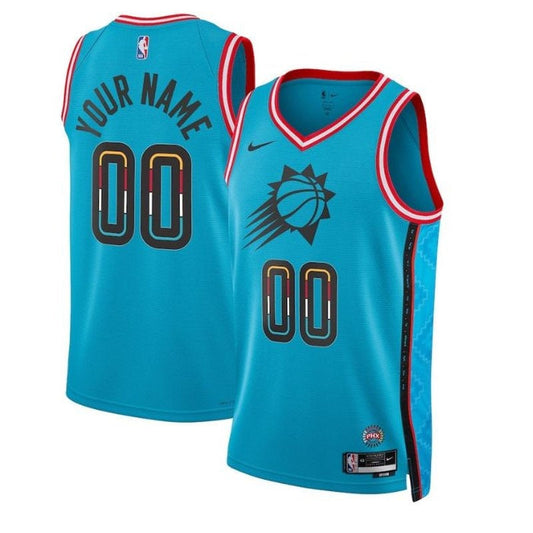 Camiseta NBA - Phoenix Suns - 2023 - Edición Ciudad - Turquesa