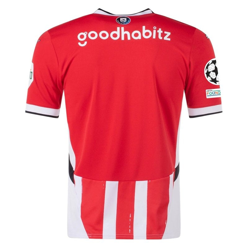 Camiseta PSV Eindhoven 24/25 I Casa - Liga de Campeones - Versión Aficionado
