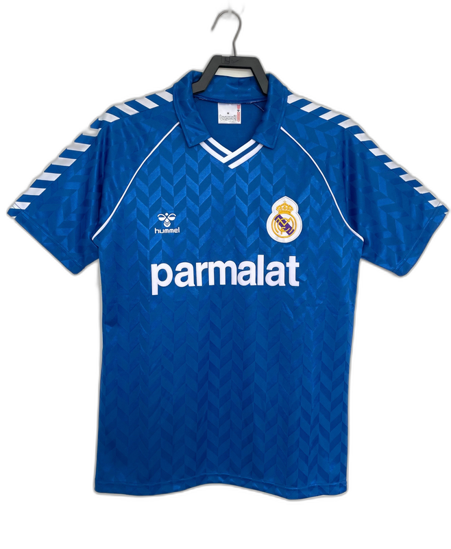 Camiseta Real Madrid 86/87 II Visitante - Versión Retro