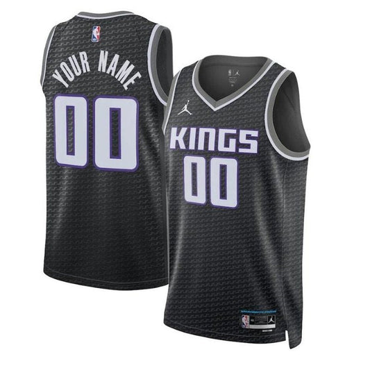 Camiseta NBA - Sacramento Kings - 2023 - Edición de Impacto - Negro