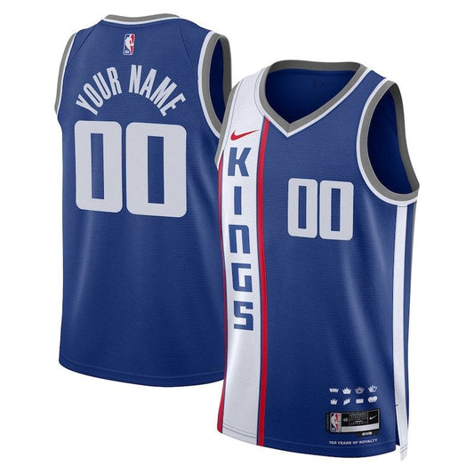 Camiseta NBA - Sacramento Kings - 23/24 - Azul - Edición Ciudad