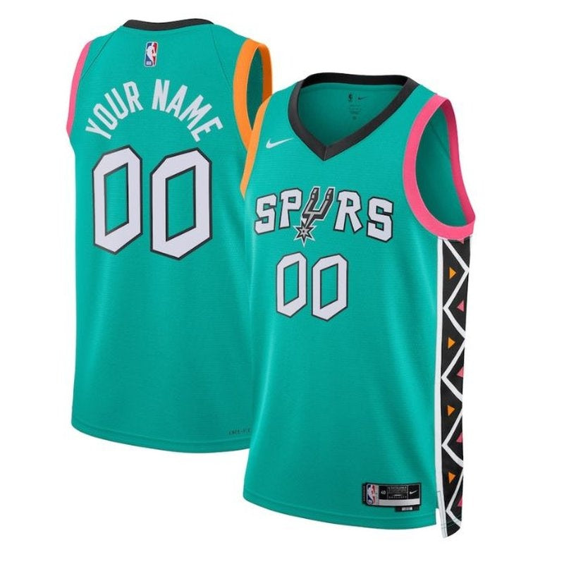 Camiseta NBA - San Antonio Spurs - 2023 - Edición Ciudad - Turquesa