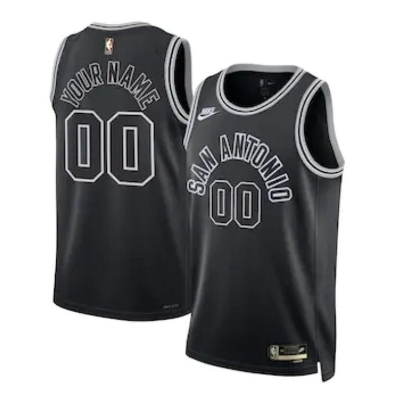 Camiseta NBA - San Antonio Spurs - 2023 - Versión Clásica - Negro