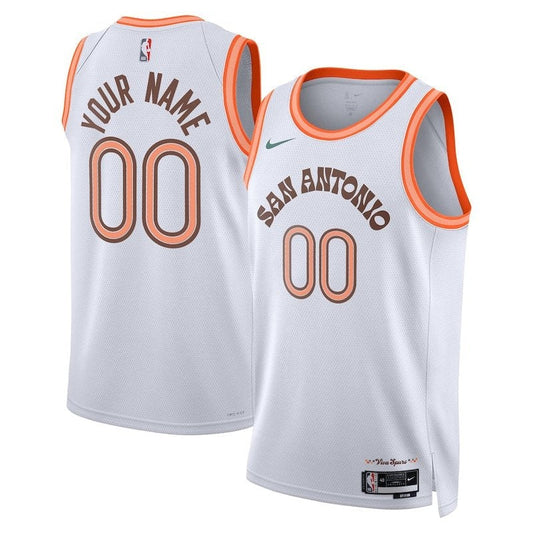 Camiseta NBA - San Antonio Spurs - 23/24 - Blanco - Edición Ciudad