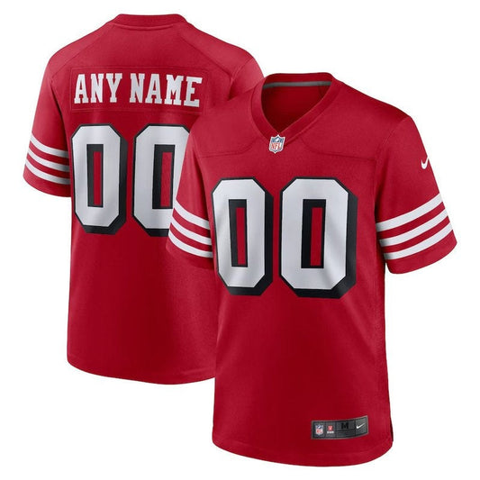 Camiseta NFL San Francisco 49ers - Scarlet - Versión Alternativa de Juego