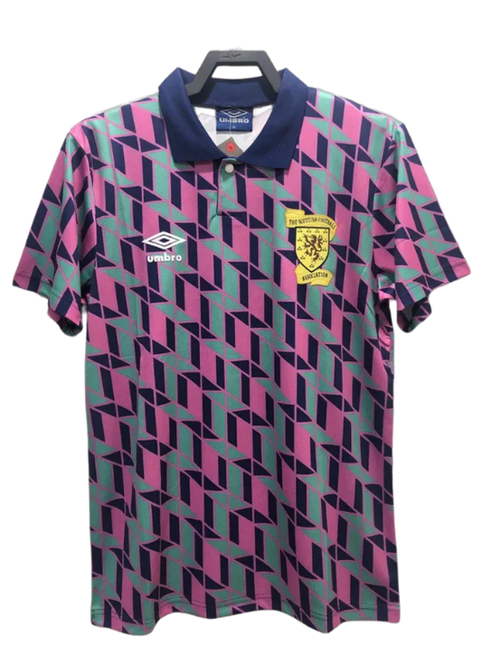 Camiseta Escocia 88/89 II Visitante - Versión Retro