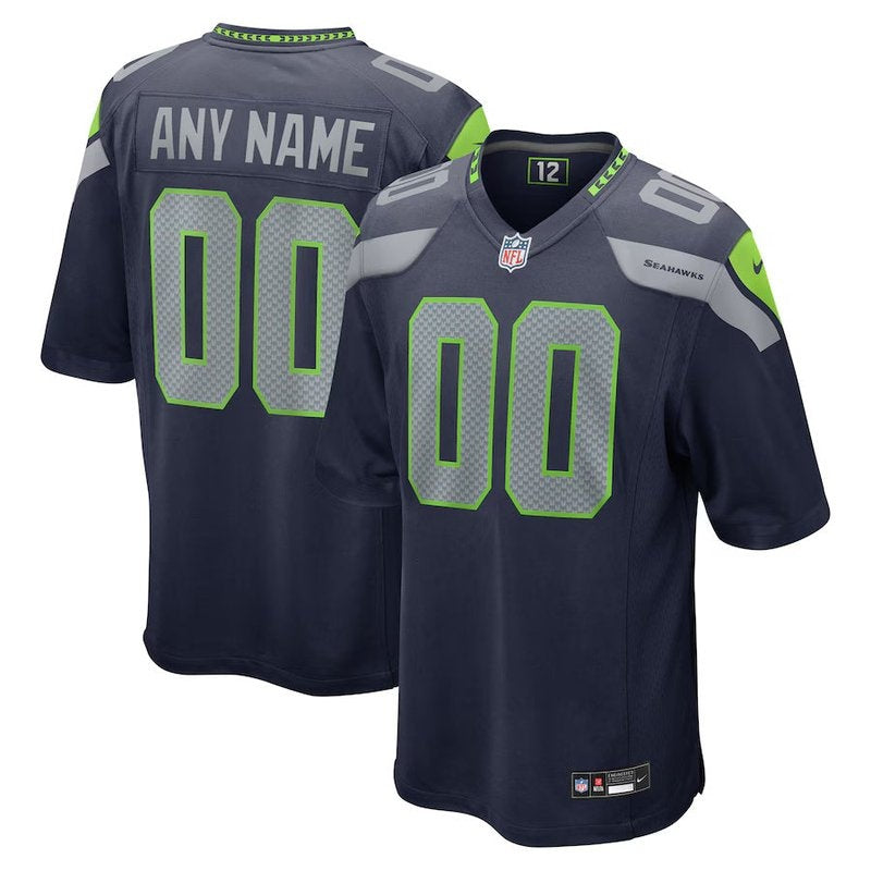 Camiseta NFL Seattle Seahawks - Versión de Juego - Azul Marino