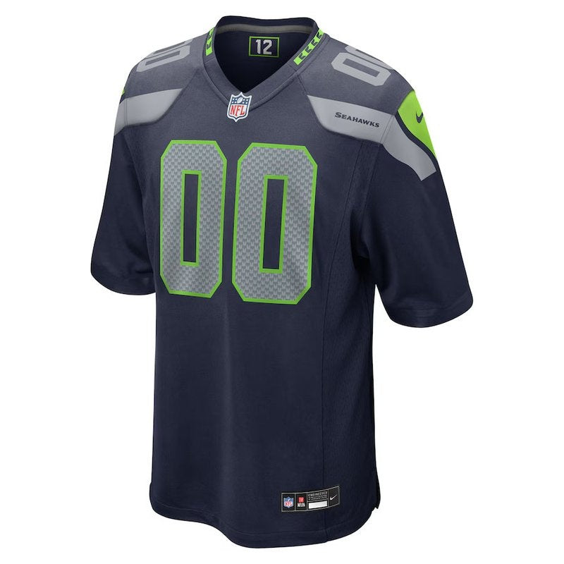 Camiseta NFL Seattle Seahawks - Versión de Juego - Azul Marino