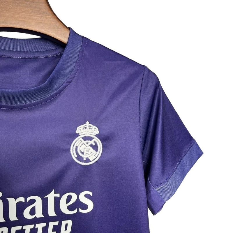 REAL MADRID Y-3 MORADA 24/25 CONJUNTO INFANTIL