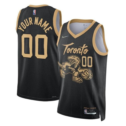 Camiseta NBA - Toronto Raptors - 2021/22 - Edición Ciudad - Negro