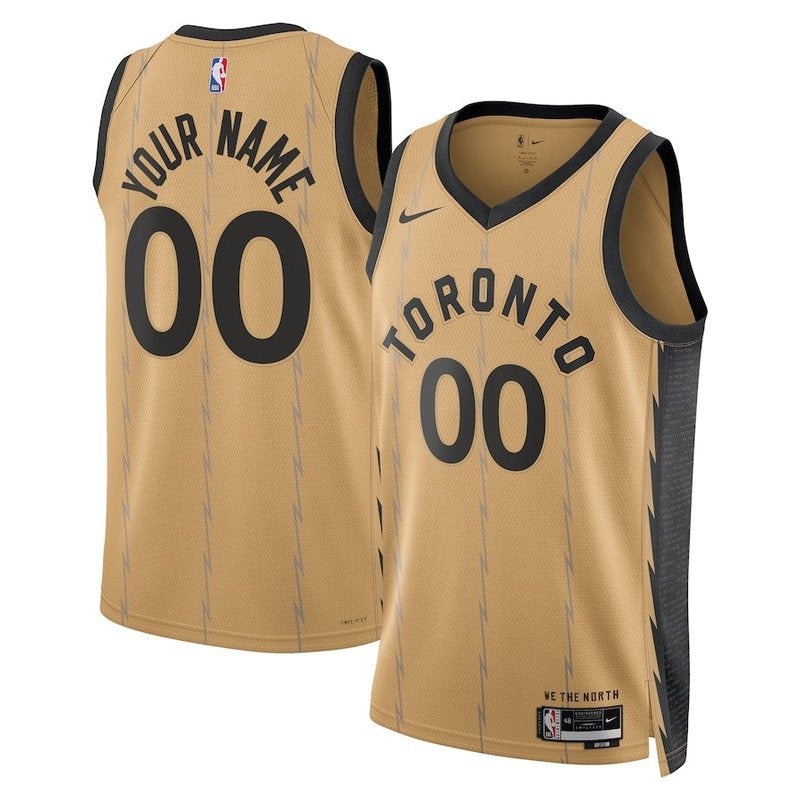 Camiseta NBA - Toronto Raptors - 23/24 - Oro - Edición Ciudad