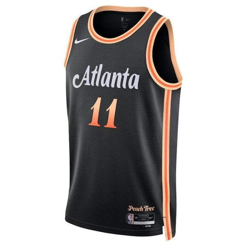 Camiseta NBA Trae Young - Atlanta Hawks - 2023 - Edición Ciudad - Negro