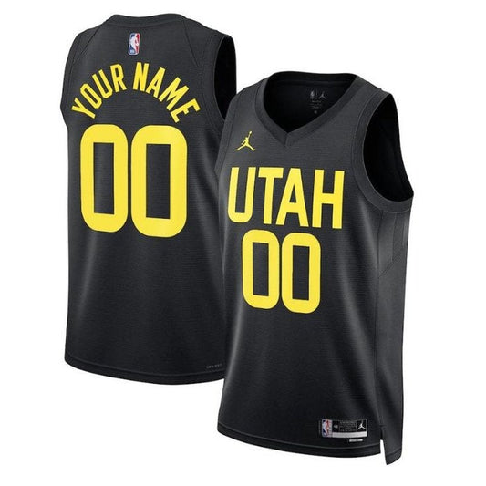 Camiseta NBA - Utah Jazz - 2023 - Edición de Impacto - Negro