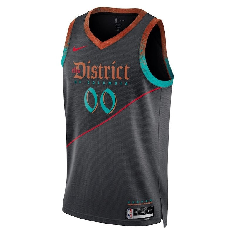 Camiseta NBA - Washington Wizards - 23/24 - Negro - Edición Ciudad
