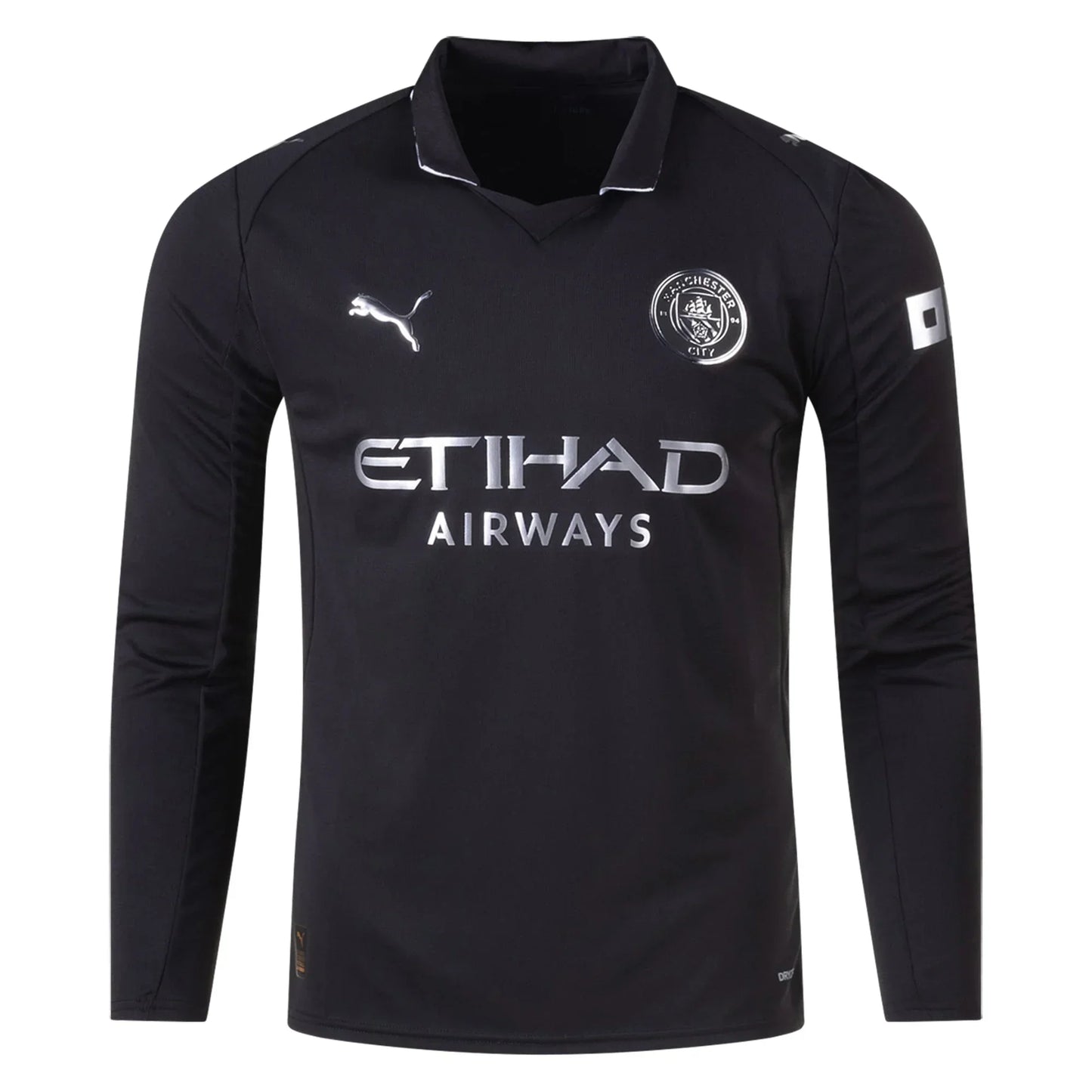 Camiseta Manchester City 25/26 II Visitante - Manga Larga
