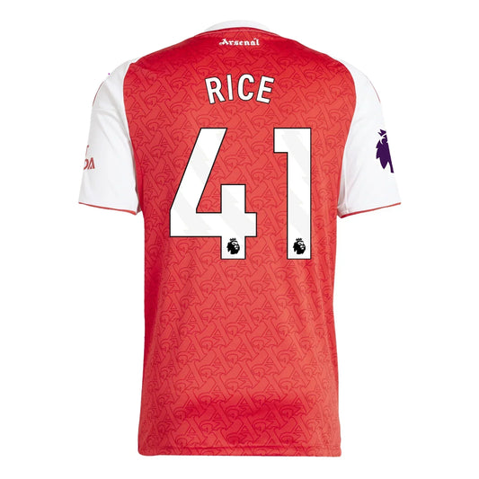 Camiseta Declan Rice - Arsenal 25/26 I Casa - Versión Aficionado