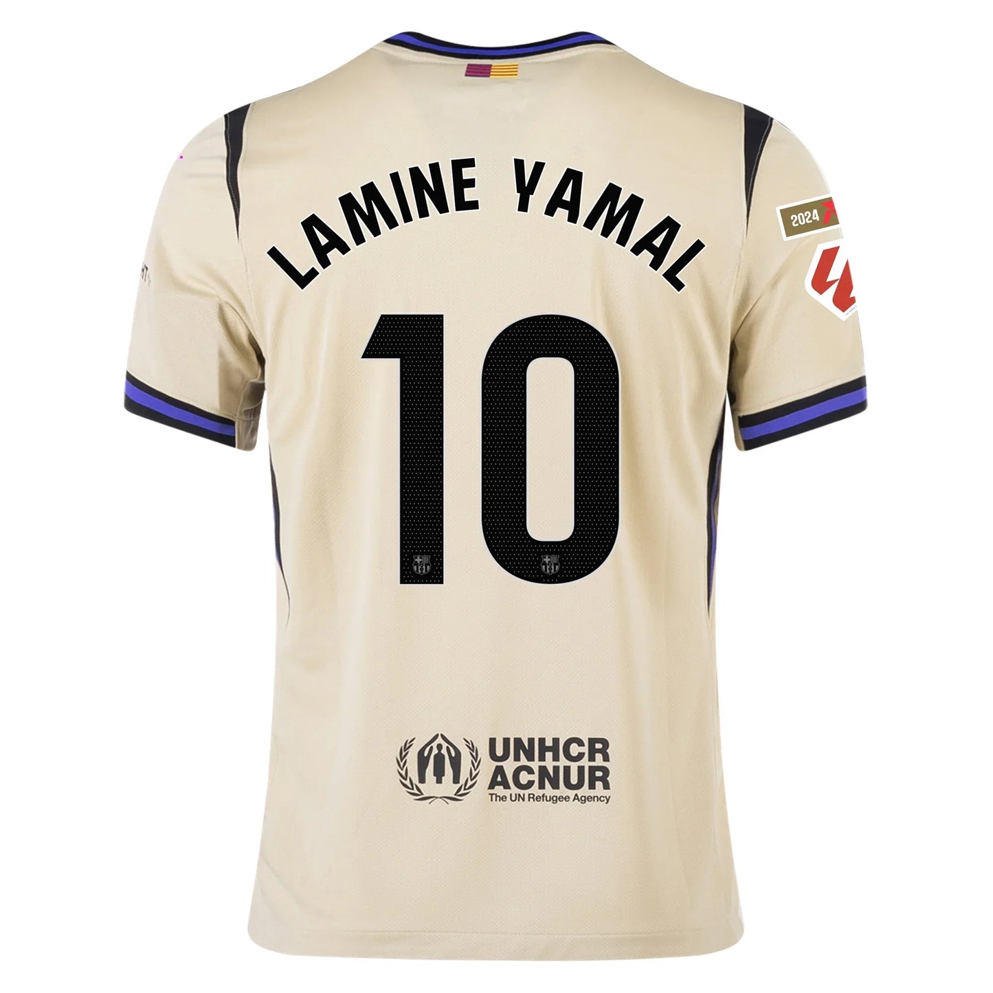 Camiseta Lamine Yamal - Barcelona 25/26 II Visitante - Versión Aficionado