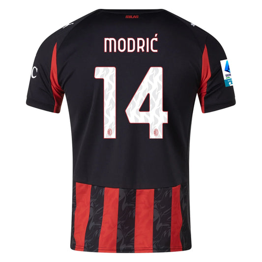 Camiseta Luka Modrić - AC Milan 25/26 I Casa - Versión Aficionado